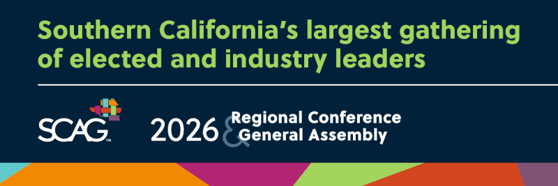 SCAG 2026 Regional Conference and General Assembly Early Bird Banner